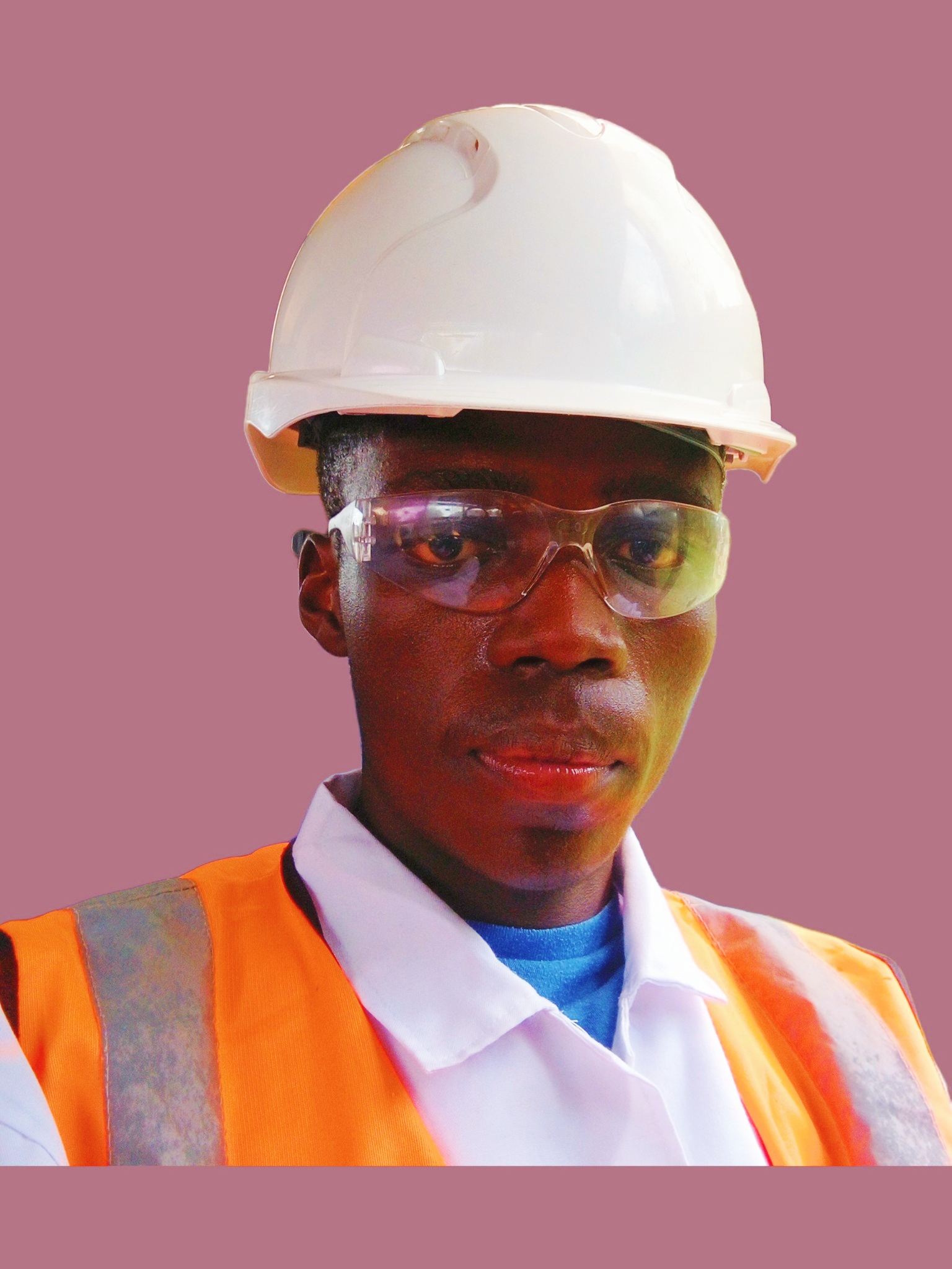 Portrait of Engineer Brian Odhiambo showcasing his skills in engineering and software development